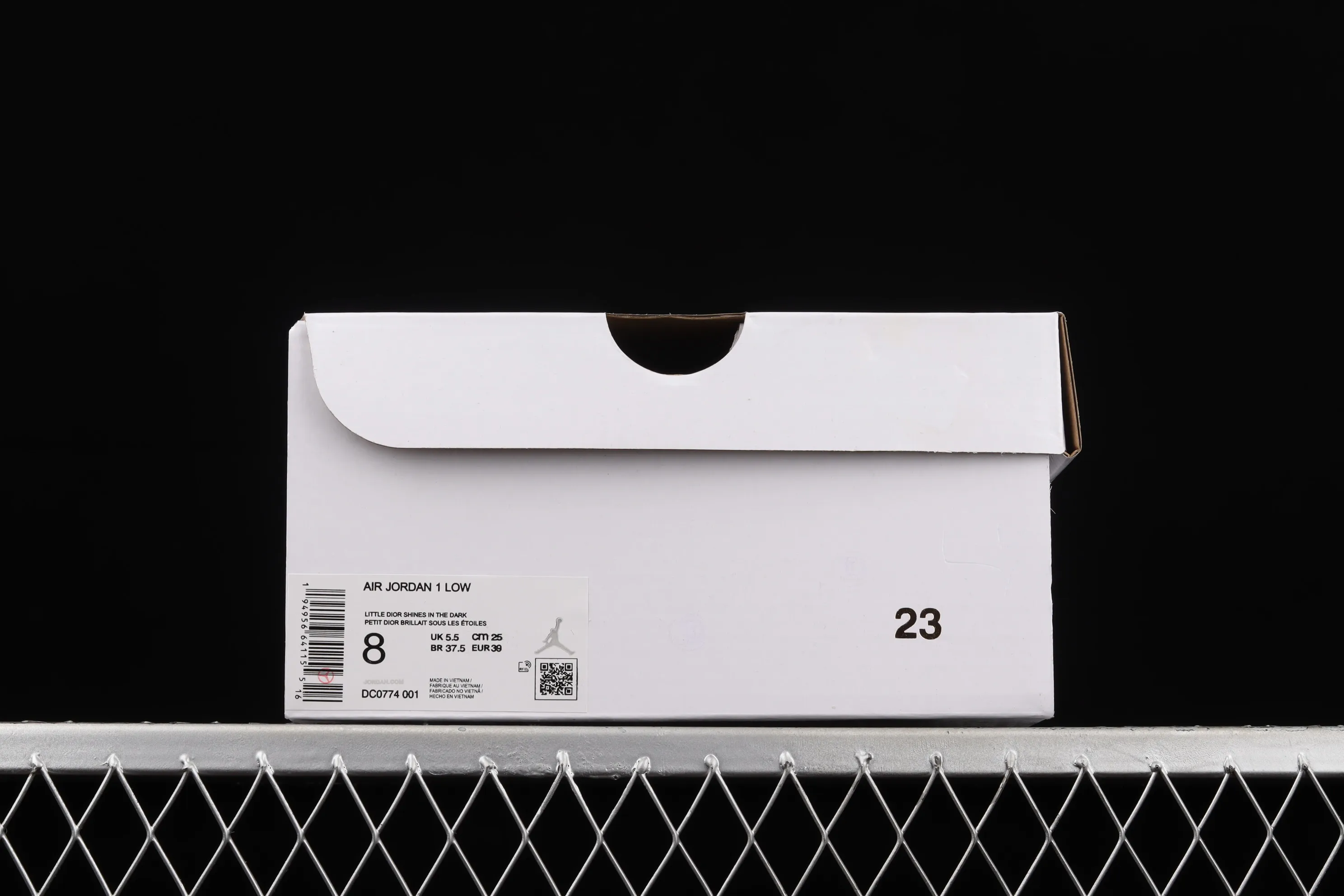 All categories Air Jordan Jordan series basketball shoes Air Jordan 1 Low Air Jordan 1 Low AJ1 Joe 1 inkjet white gray low-top cultural basketball shoes DC0774-001